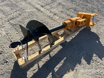 2026 GIYI 400 mm Excavator Auger - Fits Cat 305 (Unused)