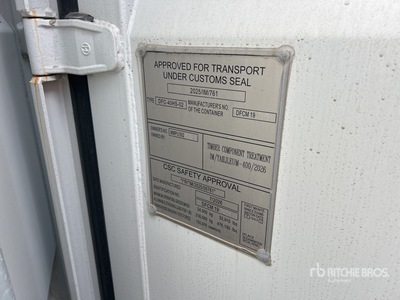 2026 40 Ft One-Way High Cube Storage Container (Unused)