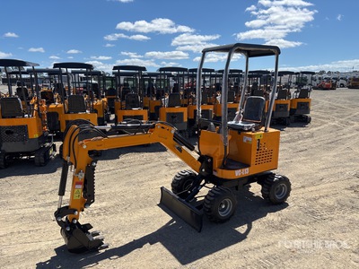 2026 VICSEC VC-L13 Wheeled Mini Mini Excavator (Unused)