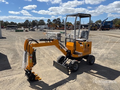 2026 VICSEC VC-L13 Wheeled Mini Mini Excavator (Unused)