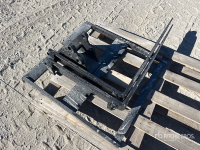 2026 VICSEC 750 mm Excavator Forks - Fits 1-3 ton (Unused)