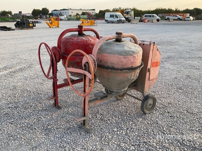 Altrad 260L Electric Quantity of (2) Electric Portable Concrete Mixer