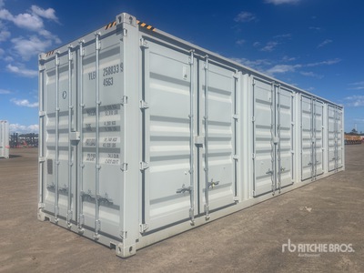 2026 40 ft High Cube Multi-Door Contenedor de almacenamiento (Unused)