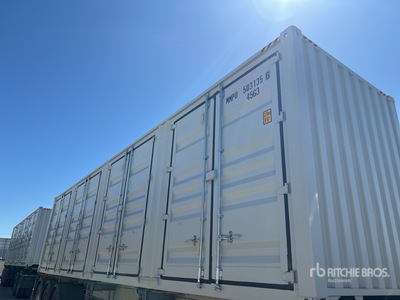 2026 40 ft High Cube Multi-Door Storage Container (Unused)