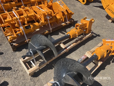 2026 GIYI 850 mm Barrena para excavadora - Fits Cat 303 Excavator (Unused)