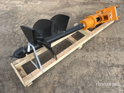 2026 GIYI 400 mm Baggerschnecke - Fits CAT 303 (Unused)