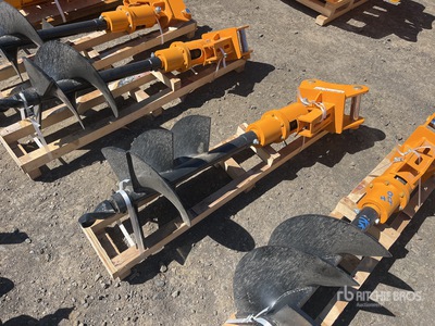 2026 GIYI 850 mm Barrena para excavadora - Fits Cat 305 Excavator (Unused)