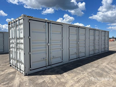 2026 40 ft High Cube Multi-Door Contenedor de almacenamiento (Unused)