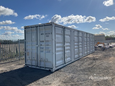 2026 40 ft High Cube Multi-Door One-Way コンテナ機械 (Unused)