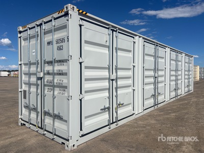 2026 40 ft High Cube Multi-Door Contenedor de almacenamiento (Unused)