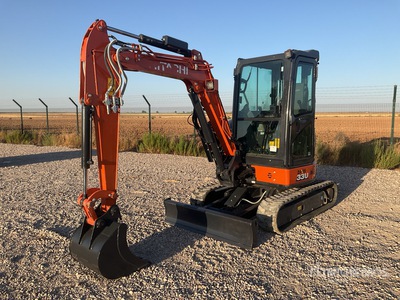 2026 Hitachi ZX33USB حفارة صغيرة