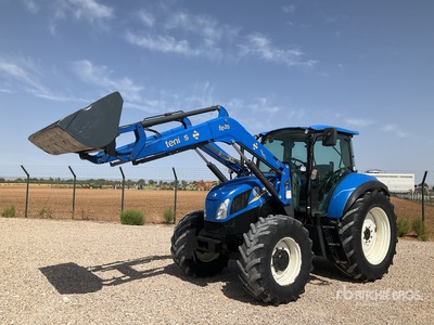 2017 New Holland T5.105 EC 4WD-tractor