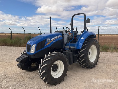2014 New Holland T4.95 4WD-tractor