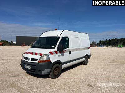 2005 Renault Master DCI120 Vehicule Utilitaire Cargo Van (Inoperable)