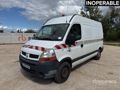 2005 Renault Master DCI120 Vehicule Utilitaire Cargo Van (Inoperable)