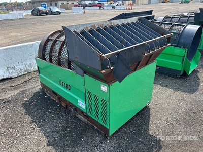Erie Industries GF480 Skid Mounted Skid Mounted Mini Trommel Screen