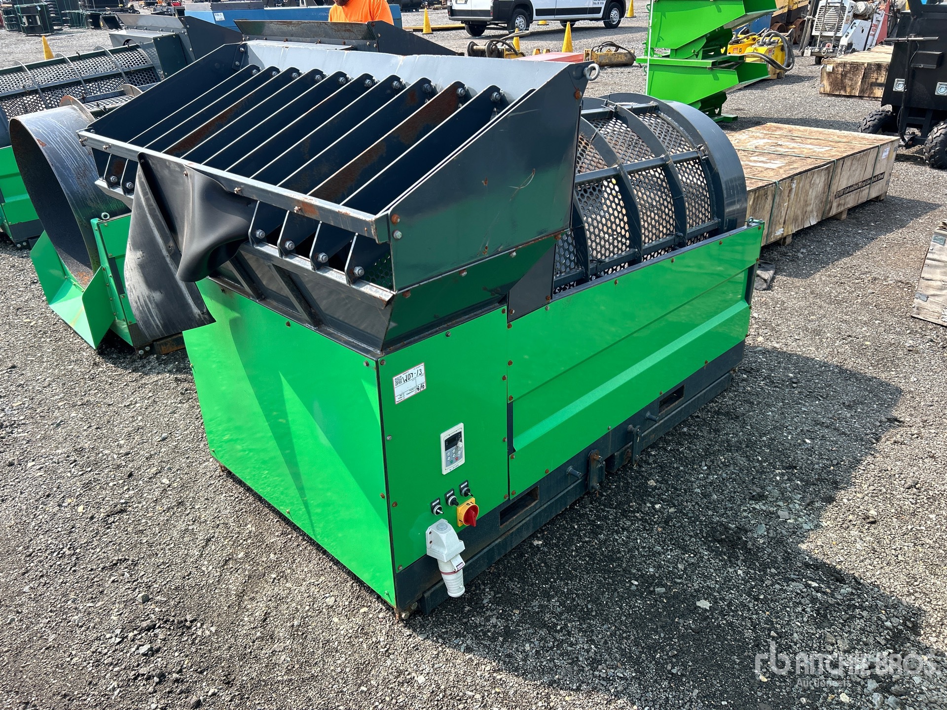 Erie Industries GF480 Skid Mounted Skid Mounted Mini Trommel Screen
