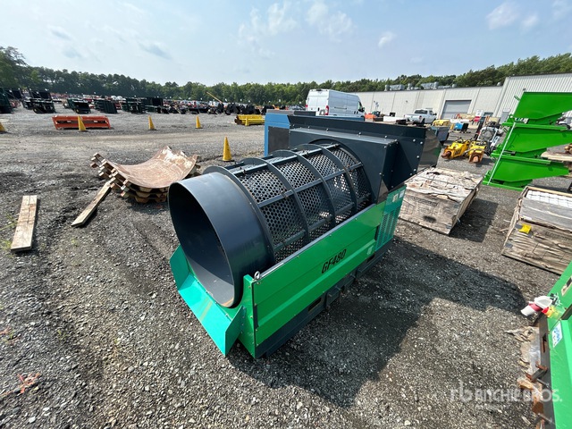 Erie Industries GF480 Skid Mounted Skid Mounted Mini Trommel Screen