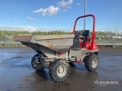 2013 Ausa D350AHG 3.5 ton 4x4 Swivel キャリアダンプ
