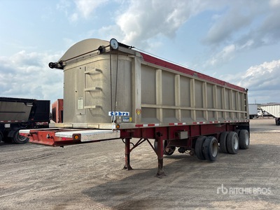 1998 Cobra 33 ft Tri/A End Dump Trailer