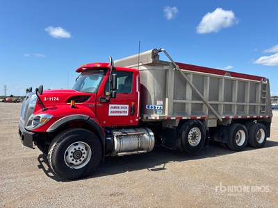 2021 International HV607 8x4 Tri/A Dump Truck