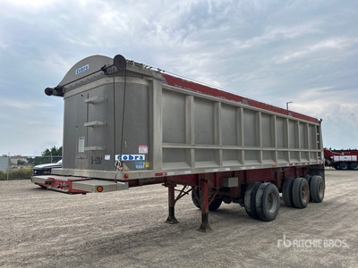 2009 Cobra 33 ft Tri/A End Dump Trailer