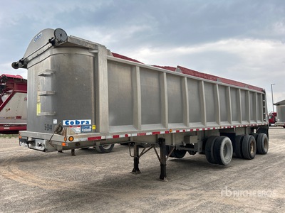 2015 Cobra 36 ft Tri/A End Dump Trailer