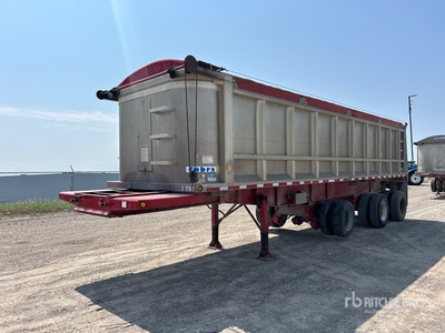 1998 Cobra 33 ft Tri/A End Dump Trailer
