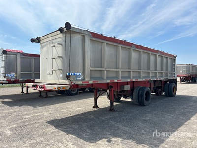 2009 Cobra 33 ft Tri/A End Dump Trailer