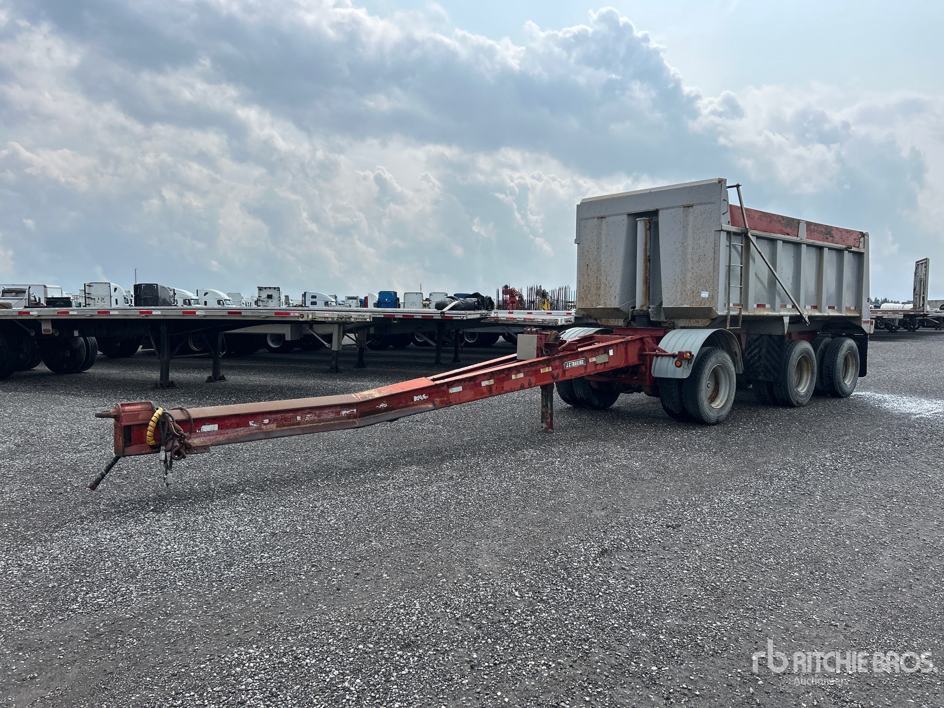 2003 J.C. 17 ft Tri/A Pup Dump Trailer