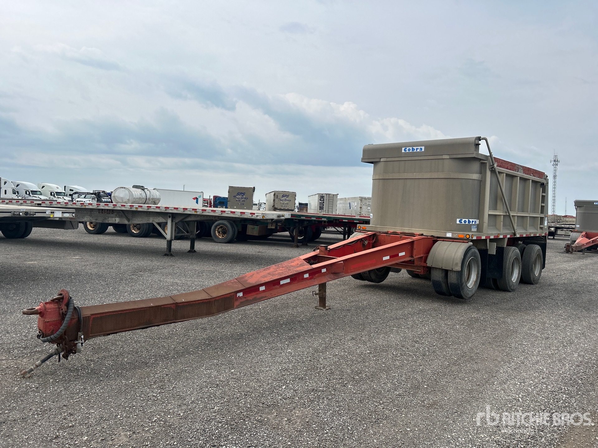 2005 Cobra 17 ft Tri/A Pup Dump Trailer