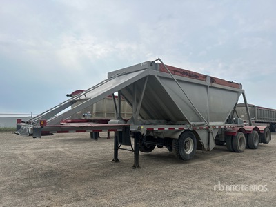 2001 Raglan 48 ft Quad/A Bauchkippanhänger