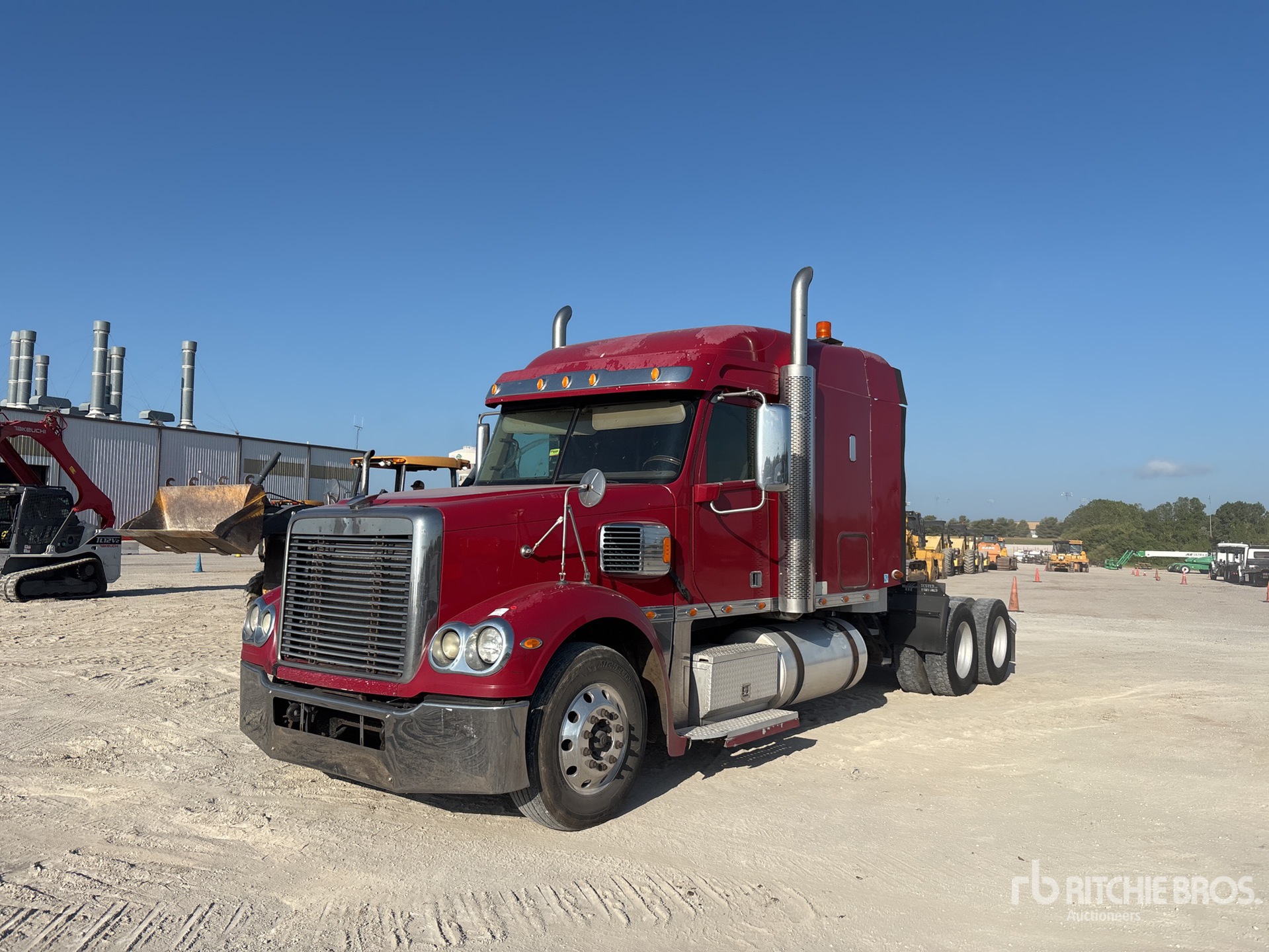 2013 Freightliner Coronado 132 6x4 T/A Sleeper Truck Tractor