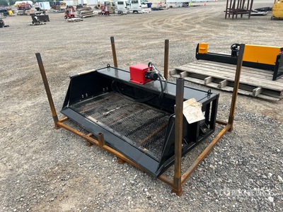 2026 GIYI VB79 79 in Skid Steer Screening Bucket