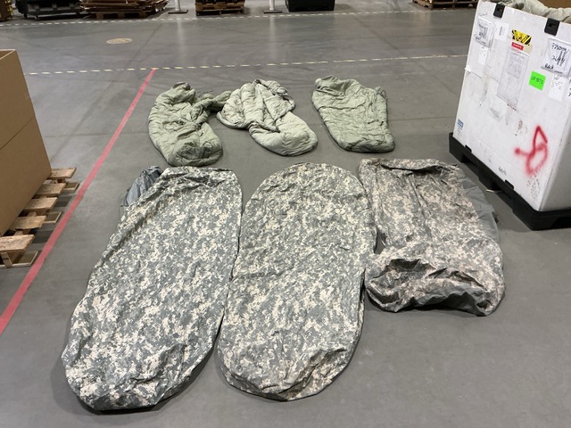 (32) Bivy Covers & (28) Sleeping Bags