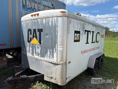 2008 Forest River 14 ft T/A Enclosed Trailer