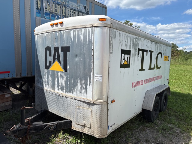 2008 Forest River  14 ft T/A Enclosed Trailer