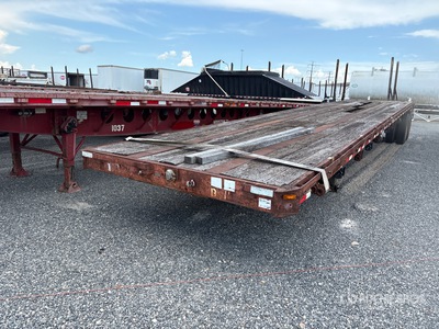 1979 Great Dane 44 ft T/A Flatbed Trailer