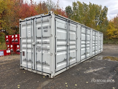 2026 40 ft High Cube Multi-Door Storage Container