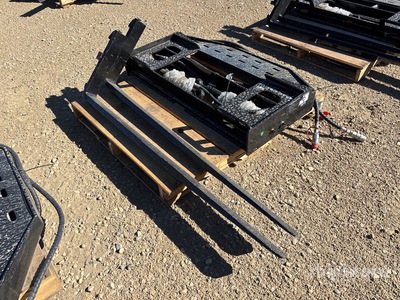 2026 GIYI GY-SF60 60 in Skid Steer Forks (Unused)