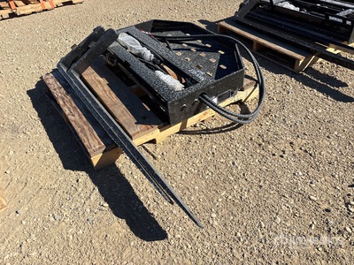 2026 GIYI GY-SF60 60 in Skid Steer Forks (Unused)