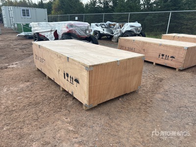 2026 SKLP SK-ZP20 20 ft x 30 ft All-Steel Enclosed Carport (Unused)