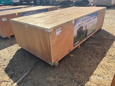 2026 SKLP SK-ZP20 20 ft x 30 ft All-Steel Enclosed Carport (Unused)