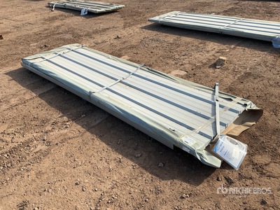 Quantity of (50) 2026 SKLP SK-XH50 Galvalume Steel Sheets 3 Ft x 9.8 Ft (Unused)