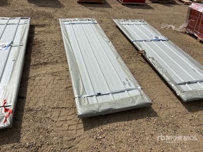 Quantity of (50) 2026 SKLP SK-XH50 Galvalume Steel Sheets (Unused)