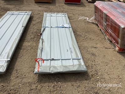 Quantity of (50) 2026 SKLP SK-XH50 Galvalume Steel Sheets (Unused)