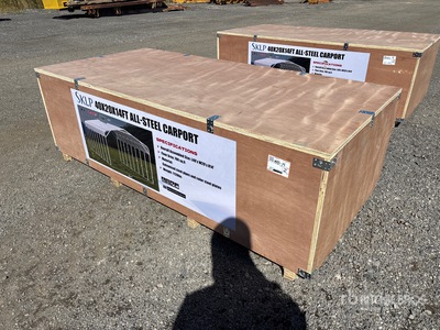 2026 SKLP SK-SC40 20 ft x 40 ft All-Steel Marquesina (Unused)