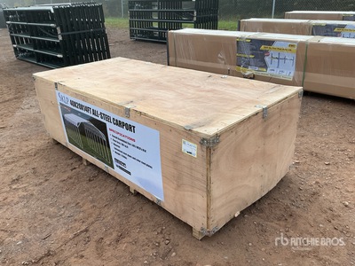 2026 SKLP SK-SC40 20 ft x 40 ft All-Steel Carport (Unused)