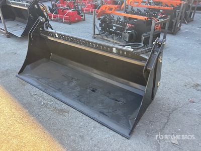 2026 GIYI GY-KH72 72 in Multi-Purpose Skid Steer Bucket (Unused)