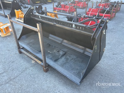 2026 GIYI GY-KH72 72 in Multi-Purpose Skid Steer Bucket (Unused)